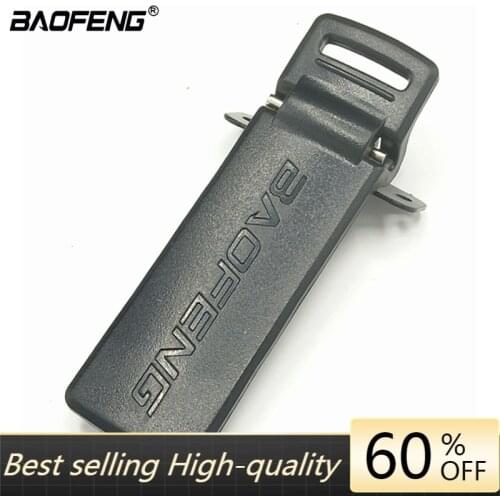 5Pcs Walkie Talkie Spare Part Back Belt Clip for Baofeng 2-way Radio UV5R For Baofeng intercom UV5R / 5RA / 5R + / 5RB / 5RC