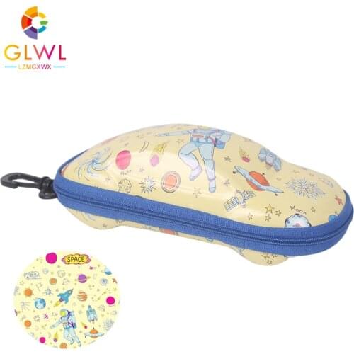 Sunglasses Cover For Children Car Case Boys Girls Glasses EVA Portable Baby Eyeglass Box Kids Colored Eyewear Accessories Trend