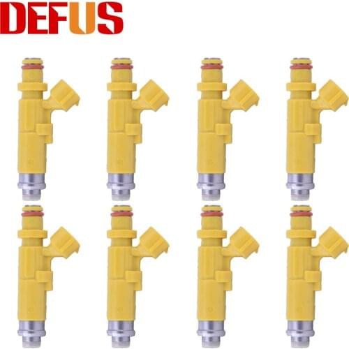 DEFUS 8x Fuel Injector 23250-11130 23209-11130 Nozzle for Toyota Corolla Raum Corsa Tercel Caldina Petrol 2320911130 2325011130