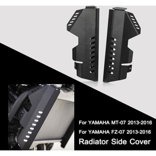 For YAMAHA MT-07 FZ-07 MT FZ 07 2013 2014 2015 2016 Accessories MT07 FZ07 Motorcycle Aluminum Radiator Side Covers Guard Kit
