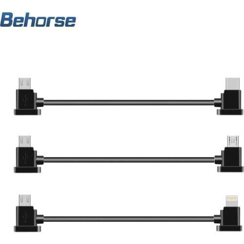 DJI Mini SE Data Cable Remote Control Tablet Phone Apple Android USB Type-C Adapter for Mavic Mini/2/Pro/Air/Spark Accessory