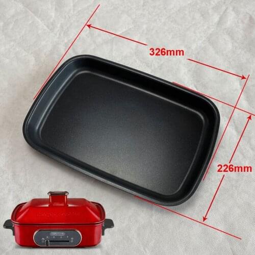 Multi-function cooking pot accessories electric roasting pan flat bottom pan frying pan model mold baking tool container