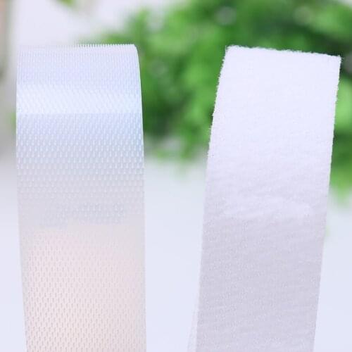 2cm 2.5cm 2 Meters Soft Loops and Hooks Thin Baby Diaper Sew-on DIY Adhesive Fastener Magic Tape Clothing Sewing Accessories