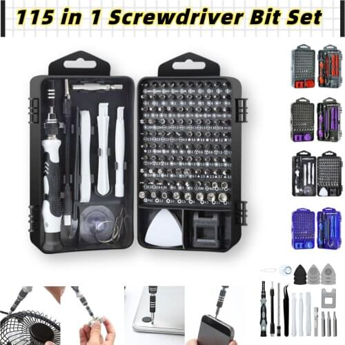53 in1 Multi-Bit Precision Torx Screwdriver Tweezer Cell Phone Repair Tool Professional Magnetic Screwdriver Set for Computer
