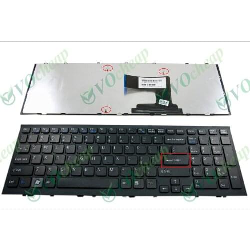 Original New US Laptop keyboard for Sony Vaio VPC-EL VPCEL VPC EL PCG-71C11L PCG-71C12L Black - V116630A 148968711 90.4MQ07.S01