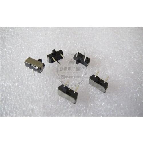 Original new 100% MK-12D10-G2 miniature 3pin 2gear horizontal sliding switch dialing switch