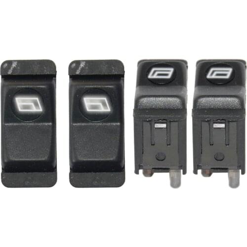 AP02 2 Right + 2 Left side window switch For MERCEDES R107 W123 W124 W126 W201 380SL 560SL C123 230/280CE