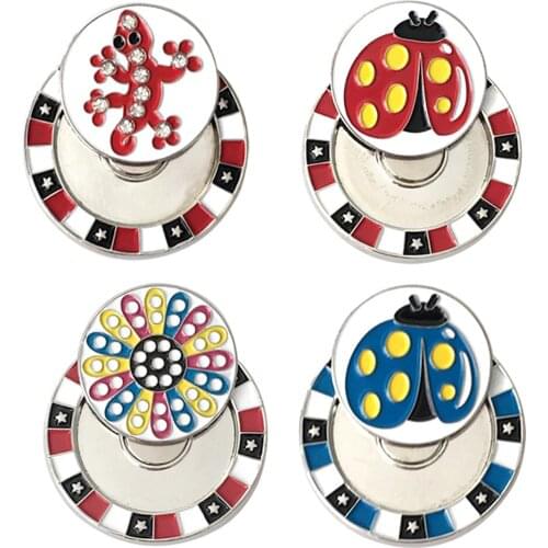 Premium Hat Clip Ball Marker Anti Rust Training Aids Training Aids