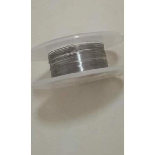 0.2mm Diameter High Purity Industry Experiment DIY Bright Tungsten Wire Vacuum Heating W Material,Length about 10 meters
