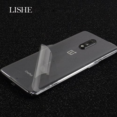 Anti-fingerprint HD Transparent Back Film Sticker For OnePlus 6 6T 7 7 Pro Dustproof Waterproof Skin Back Screen Protector Films