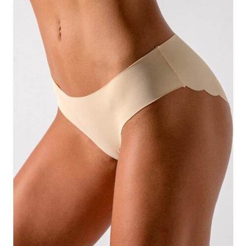 Seamless Panties For Woman Underwear Sexy Briefs Solid Color Female Panty Hot Sale Underwear For Women Seamless M-XXL