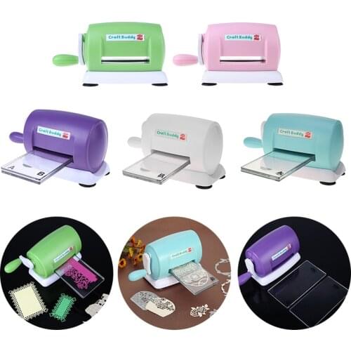 5 Colors DIY Die Cutting Machine with 2 Cutting Pads Embossing Tool DIY Scrapbooking Craft Album Paper Cards Cutter 2021 NEW