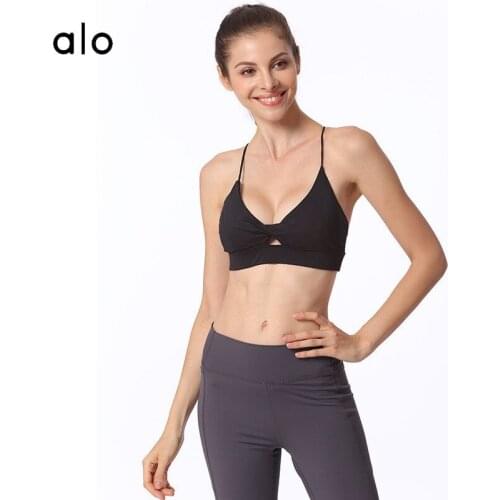M1856 Girls Underwear Yoga Bras Fitness Bra Anti-shock Push-up Moderate Intensity Back Cross Sexy Sports Women /40