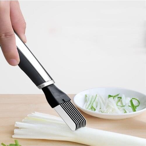 1pcs Scallion cutting tool Kitchen tools Vegetable shredder cut up vegetables tool Shredded vegetables tool Kitchen supplies