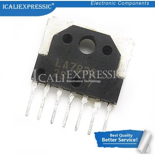 10PCS LA7833 7833 ZIP-7 In Stock
