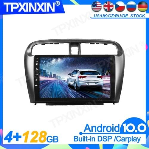128G Android For Mitsubishi Attrage 2012-2016 Car Player Stereo GPS Navigation Multimedia Auto Radio Head Unit Tape Recorder