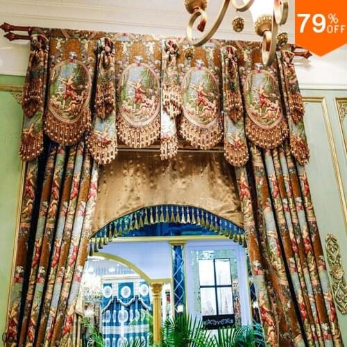 2018 New Arrival,superest Real Luxury Extreme Moon God Freedom Hand Draw Oil Drawing Drapes Drapes decorations curtains