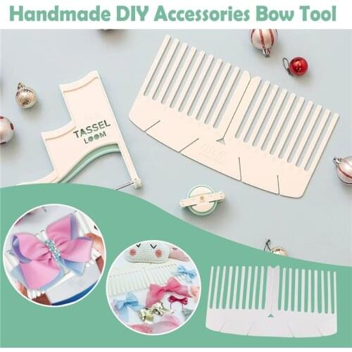 Bow Maker DIY Bow Making Tool Handmade Bows In Variety Shapes Looms For DIY Christmas Wreath Wedding Party Bow-knot J60