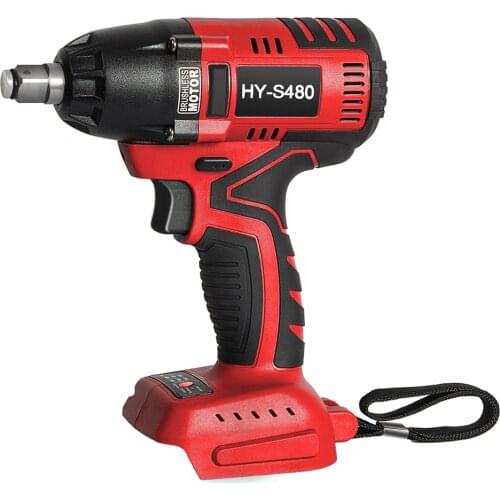 Abeden Cordless Impact Torque Wrench 400 Nm LED Light Compatible with Makita 18 Volt Lithium Battery Power Tool with LED Light