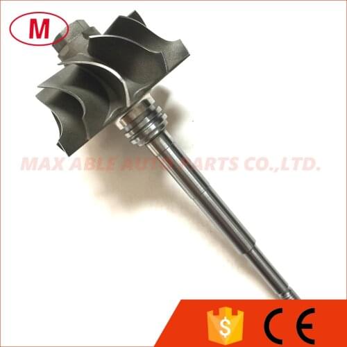 GT2554R/GT2560R 41.70/53.00 11 blades Turbocharger Ball bearing Turbo turbine shaft&wheel/turbine wheel 6.45mm tip height
