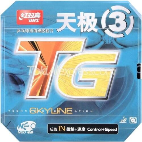 DHS Skyline 3 NEO DHS TG3 NEO Table Tennis Rubber Sky line 3 NEO Pips-in Original DHS Ping Pong Sponge