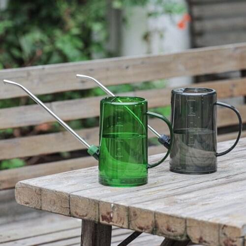Stainless steel long-spout pot watering cans gardening flowers watering green plants watering cans watering cans gardening tools