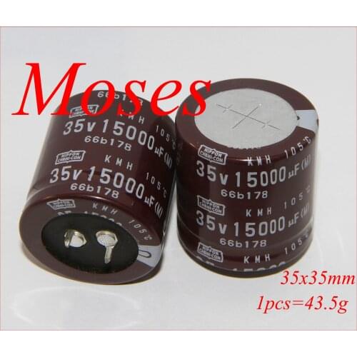 35v 15000uf +/- 20% Capacitance NCC Capacitors 100% Original New Audio Electrolytic Capacitor Radial 35x35mm