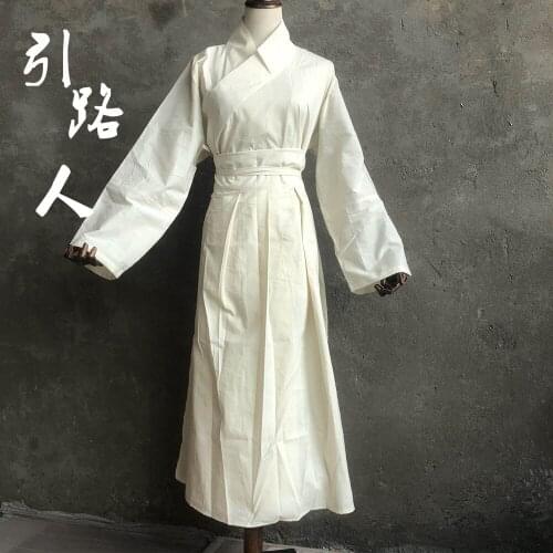 Leading the way, white mourning dress, blouse and skirt, mourning suit, full set of mourning clothes for women