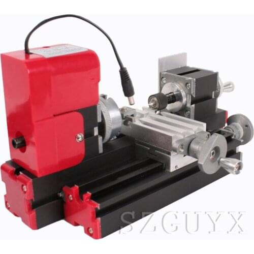 GUYX Mini Lathe Milling Machine Bench Drill DIY Woodworking Power Tool General Woodworking Driller Metal Wood Lathes