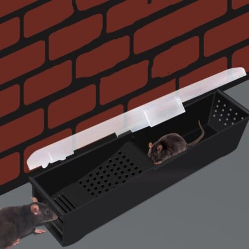 Reusable Smart Mouse Trap Humane Plastic No Kill Rodents Catcher Mice Piege Rat Live Trap For Indoor Outdoor Pest Control Tools