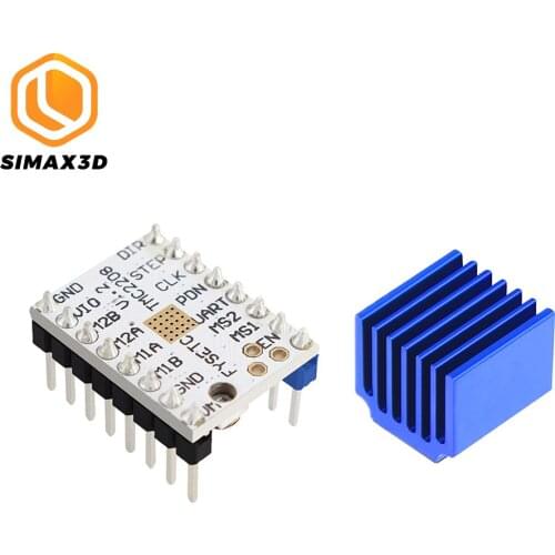 TMC2208 Stepper Motor Driver Module Carrier with Heat Sink for 3D Printer Controller Mother Boards Reprap Ramps1.4 MKS Prusa i3