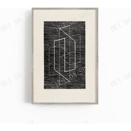 Multiplex - Josef Albers Art Print, Josef Albers Art Poster, Digital Art Print, Abstract Wall Art, Minimalist Art Poster