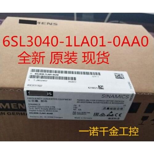 New original 6SL3040-1LA01-0AA0 S120 drive control unit spot