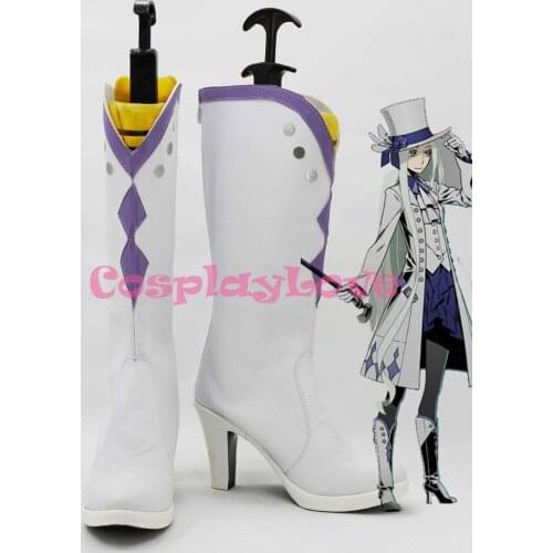 Game Unlight The Black Goat Noichrome Cosplay Shoes Boots Hand Made Custom-made For Halloween Christmas Festival CosplayLove