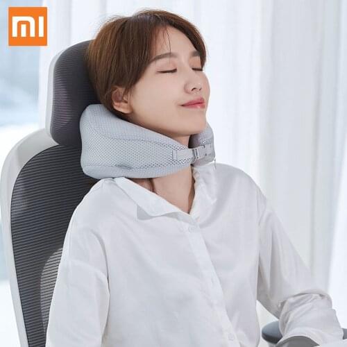Xiaomi Youpin LERAVAN Travel Companion Pillow Soft Portable Memory Foam Skin Friendly Neck Support Pillow For Travel Office