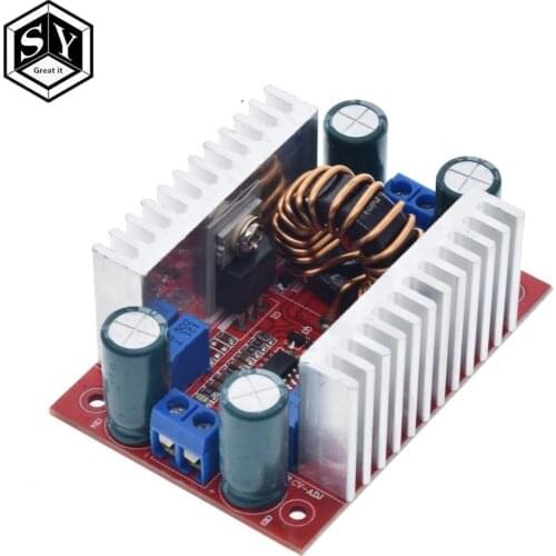 DC 400W 15A Step-up Boost Converter Constant Current Power Supply LED Driver 8.5-50V to 10-60V Voltage Charger Step Up Module