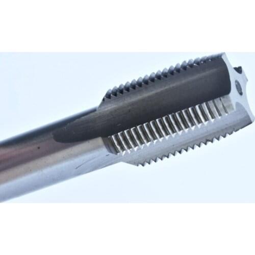 Free shipping of 1pc Whitworth screw tap 7/8-9BSW straight flute HSS 6542 made tap for steel metal iron aluminum threading