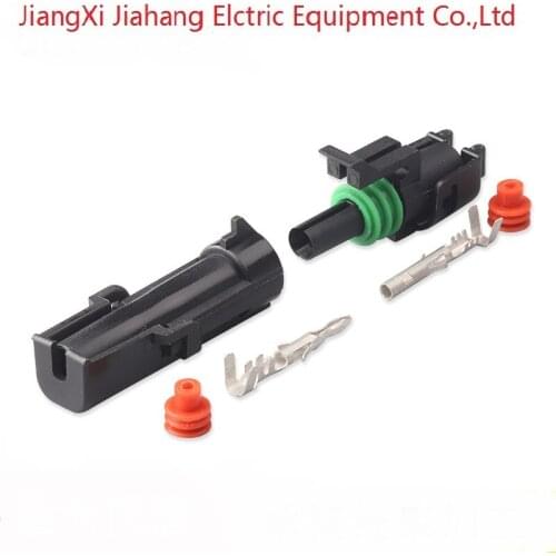 12010996 12015791 Free shipping 200sets DJ3011Y-2.5-11/21 1Pin AMP Car Electrical Wire Connectors for VW,BMW,Audi,Toyota,NISSAN