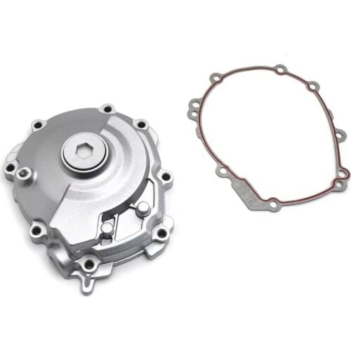 W/Gasket Engine Stator Crank Case Cover Fit For YAMAHA YZF-R1 2015-2019 Silver Aftermarket Free Shipping Motorcycle Parts 2018