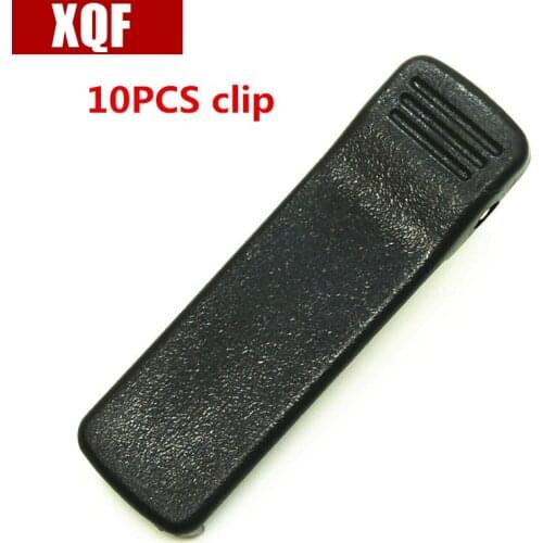 XQF 10pcs Belt Clip For Motorola HT1000 MTS2000 MTX1000 MTX838 MTX868 NTN7144 NTN7143 Two Way Radio
