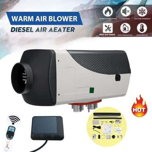 12V24V Car Auxiliary Heater 5KW 8KW Car Air Diesels Heater Parking Heater For Car Trucks Boat Motor-Homes Boats Bus With LCD