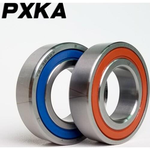Free shipping engraving machine sealing angular contact bearing 7200 7201 7203 7204C AC B-2RZ P4 P5 universal matching