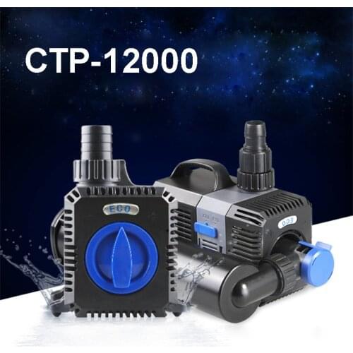 CTP-12000 submersible, hydroponics, pond, aquarium variable frequency drives powered pump 450W