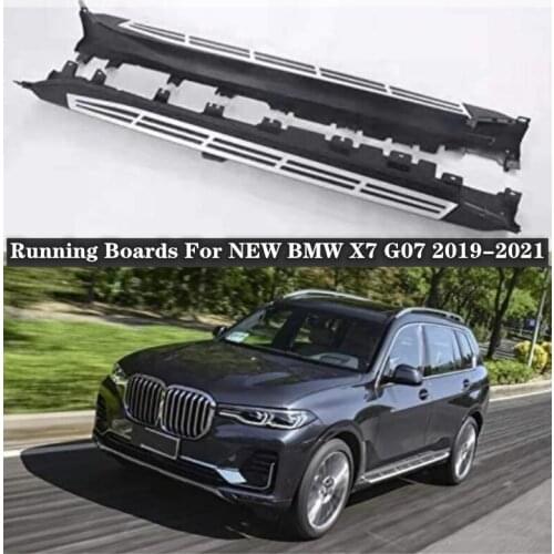 For NEW BMW X7 G07 2019 2020 2021 High quality Aluminum alloy Running Boards Side Step Bar Pedals