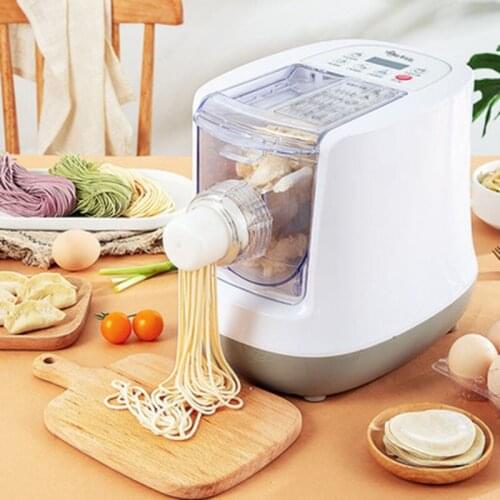 Electric Automatic Noodle Press machine with 13 mold Vegetable Grain Noodles Dumpling Maker Pasta Spaghetti Cutter Dough blender