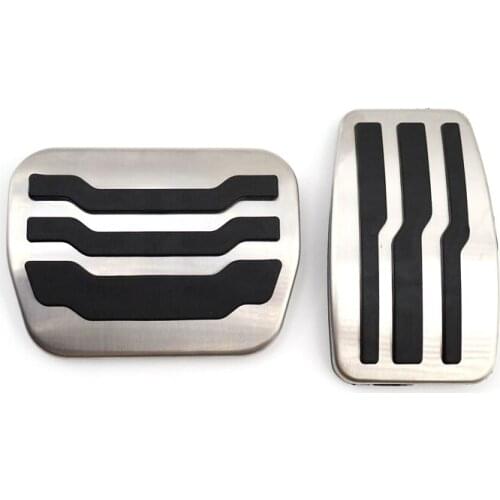 Car Pedal Cover Fit For Suitable For Ford 17-19 F150 Raptor Accelerator Pedal, Original Stainless Steel Anti-skid Brake Pedal