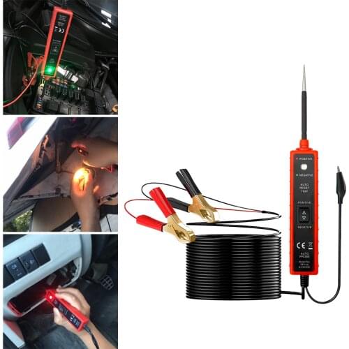 Power Probe Circuit Electrical Tester Diagnostic Tool Test Device w/4m Cable