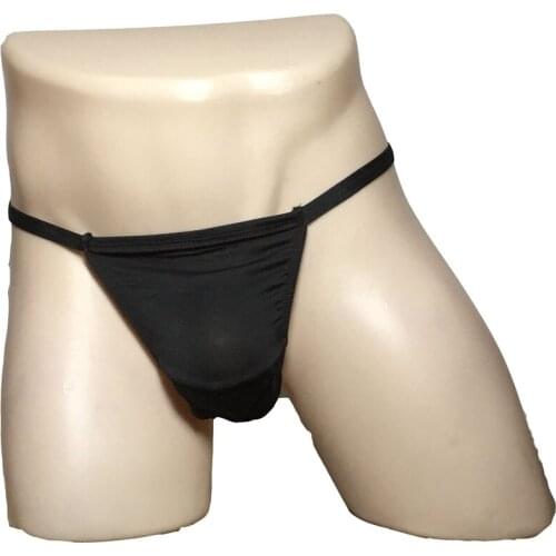 Men Lingerie Bulge Pouch G-String Gay Mankini Underwear Bikini Bottom G String Under Pants Sissy Outfit