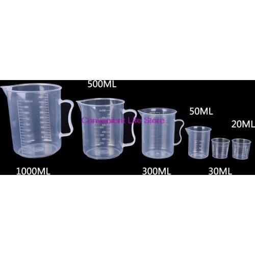 Transparent Mug Digital Measuring Cup Home Measuring Tools Sugar Coffee Kitchen Gadgets Accessories 20/30/50/300/500/1000 Ml