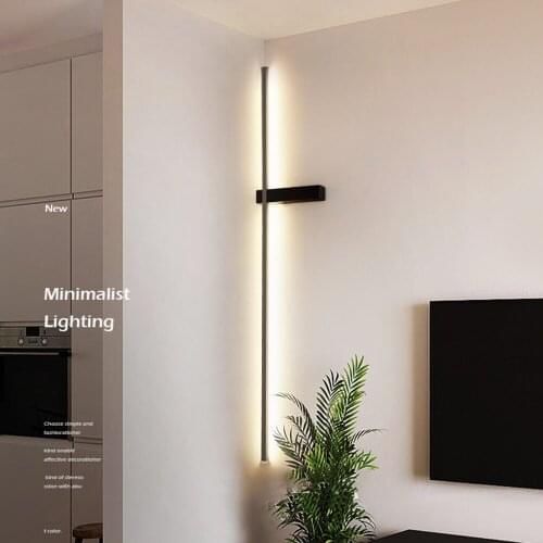 Modern Minimalist LED Wall Lamp Nordic Living Room Decoration Wall Lamps for Home Bedroom Bedside Atmosphere Decor Mirror Light